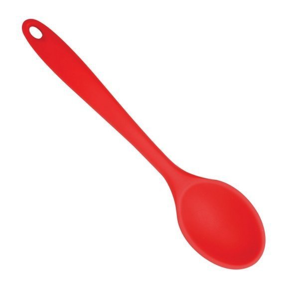 Jogo 2 Colheres de Cozinha Silicone Maciça 27 cm. - 1