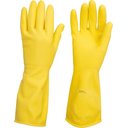 Ver imagem 1 de Luva látex m amarela com forro ca17165 - Vonder