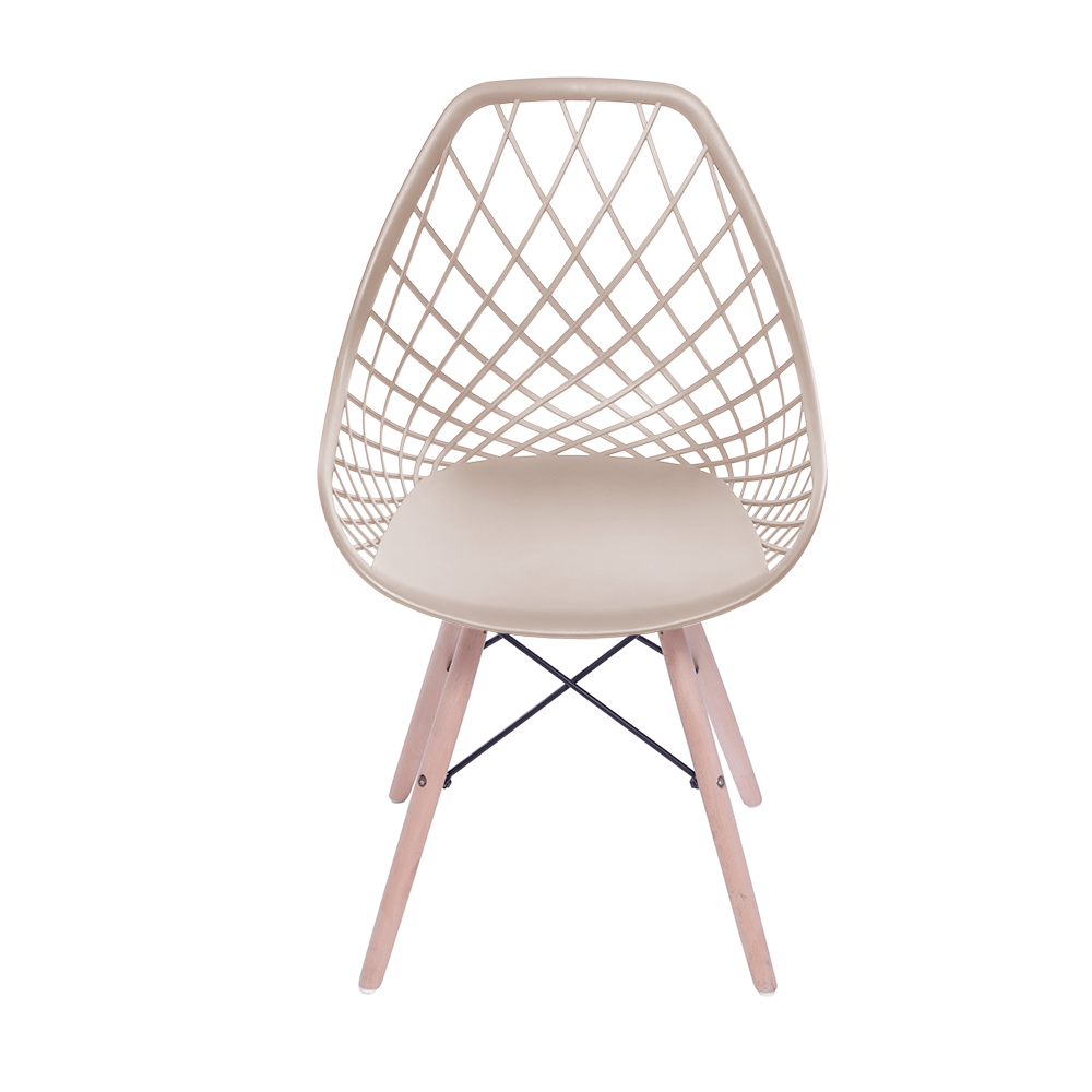 Conjunto Mesa Eames 90 cm Preta e 4 Cadeiras Kaila Fendi - 7