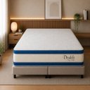 Ver imagem 4 de Colchão Queen Sr Life Double Molas Ensacadas Espuma D33 158x198x34cm Branco