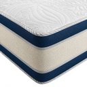 Ver imagem 6 de Colchão Queen Sr Life Double Molas Ensacadas Espuma D33 158x198x34cm Branco