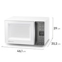 Ver imagem 3 de Micro-ondas Electrolux Efficient 23 Litros Branco Me23b 220v