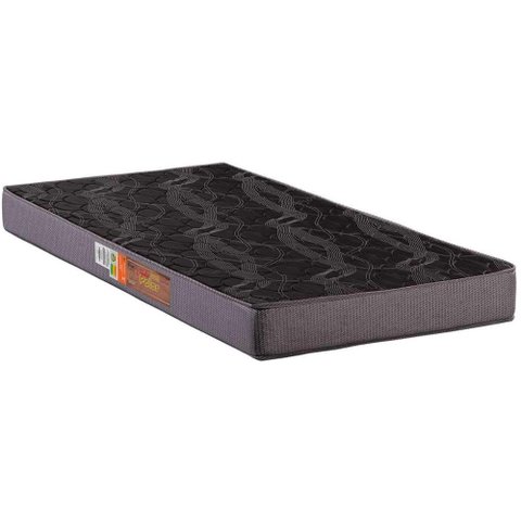 Colchão Solteiro Espuma D20 Pérola Grey (88x188x14) - Polar