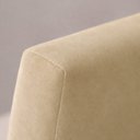 Ver imagem 7 de Kit 2 Cadeiras de Jantar Estofadas Veludo Laini Bege Amêndoa Clean/Creme
