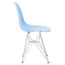 Ver imagem 2 de Cadeira Charles Eames Eiffel Dkr - Azul Claro - Base Aço Cromado