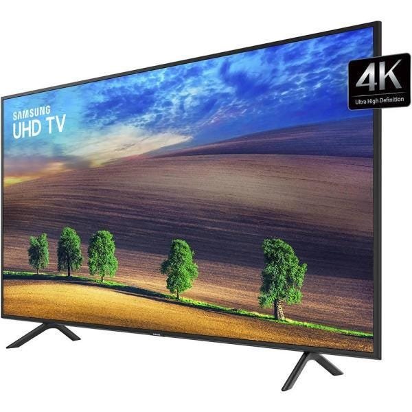 Smart TV LED 55 Polegadas Ultra Hd 4K Samsung Nu7100 HDMI USB Wi-Fi Integrado Conversor Digital - 2