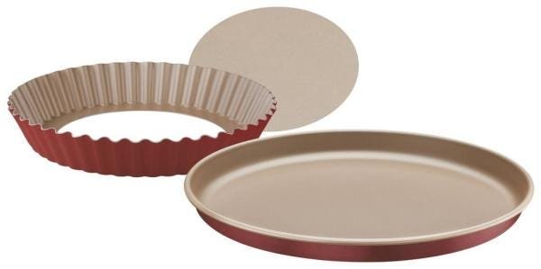 Jogo de Assadeiras Tramontina Pizza e Torta Starflon - 1