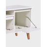 Rack com Prateleira 150cm Mdf Branco Dallas - On Móveis - 11