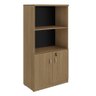 Armário Estante alto 02 portas com chave e prateleiras 80cm WebOffice Fresno - 3