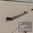 Ver imagem 5 de Balcão de Cozinha 80 cm 2 Gavetas (sem Tampo) Branco/Crema Agata Madesa