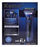 Maquina de Cortar Cabelo Profissional Kemei Design 3 em 1 Km-6331 - 2