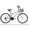 Bicicleta Caloi Ventura Aro 26 Azul com Cesta - 1