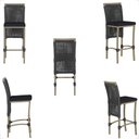 Ver imagem 5 de Mesa Bistro e 2 Banquetas Roma Fendi Corda Náutica 12 Trama Original