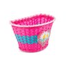 Cesta Plastica Infantil Flor Rosa - 2