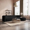 Ver imagem 1 de Sofá Modular Sala de Estar Decoração Luxo 265cm Lado Esquerdo Suede Celinne Luxuoso