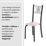 Cadeiras para Sala de Jantar 4 Unidades Sara - 5