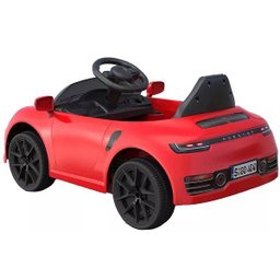 Carro Eletrico Infantil Mini Porsche Cinto Regulavel Musica Bang Toys Bangtoys - 2