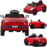 Carro Eletrico Infantil Mini Porsche Cinto Regulavel Musica Bang Toys Bangtoys - 6