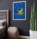 Ver imagem 2 de Quadro Decorativo Van Gogh Homem Navegando - 70x50cm:moldura Branca