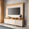 Estante Home Theater Quantum Off White Cinamomo - Hb Móveis - 6
