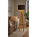 Ver imagem 5 de Luminária Coluna de Piso Viena Desmontável Cupula Preta