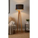 Ver imagem 7 de Luminária Coluna de Piso Viena Desmontável Cupula Preta