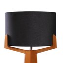 Ver imagem 2 de Luminária Coluna de Piso Viena Desmontável Cupula Preta