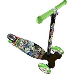 Patinete 03 Rodas - Planeta Zumbiiizz Dobravel - 1 Patinete 03 Rodas - Planeta Zumbiiizz Dobravel - 1