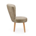 Ver imagem 6 de Kit 2 Poltronas Decor Estofada para Mesa de Jantar Sala de Espera Ergonômica Pés Palito Resistente