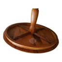 Ver imagem 2 de Mesa Rústica Redonda em Madeira de Demolição 120cm Sudeste Rústico