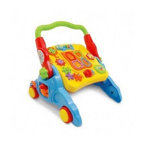 Andador 4 em 1 Maral Colorido - Diversão e Segurança para Os Primeiros Passos do Seu Bebê