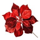 Ver imagem 1 de Poinsetia Vermelha 29cm FL243-BO
