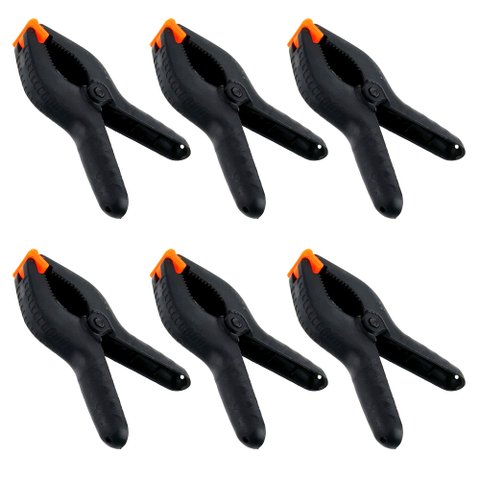 Kit 6 Grampos Multiuso Marceneiro Carpinteiro 9 Polegadas - Starfer