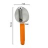 Descascador de Legumes e Frutas com Coletor 17cm Laranja - 8