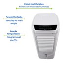 Ver imagem 3 de Climatizador Ar Frio 4 em 1 Ventilador Grande 14 Litros 127v