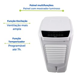 Climatizador Ar Frio 4 em 1 Ventilador Grande 14 Litros 127v - 2