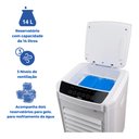 Ver imagem 4 de Climatizador Ar Frio 4 em 1 Ventilador Grande 14 Litros 127v