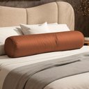 Ver imagem 2 de Almofada Travesseiro Bastão Tubo Rolo Dot 140cm Macia Veludo Terracota - Desk Design