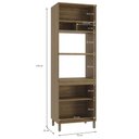 Ver imagem 4 de Armário de Cozinha Torre Quente 70cm com Pés M627 Botanic Kappesberg