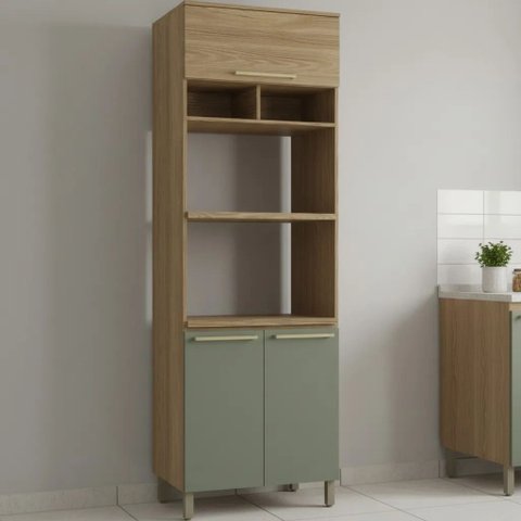 Armário de Cozinha Torre Quente com Pés 70cm Botanic Kappesberg