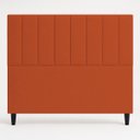 Ver imagem 5 de Cabeceira Estofada Elen Moderna para Quarto Cama Box Casal 140 cm Tecido Suede