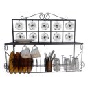 Ver imagem 1 de Escorredor de Pratos Paneleiro Decorativo Artesanal Grande para Cozinha - Branco