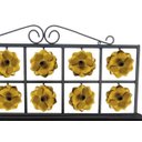 Ver imagem 4 de Escorredor de Pratos Paneleiro Decorativo Artesanal Grande para Cozinha - Amarelo