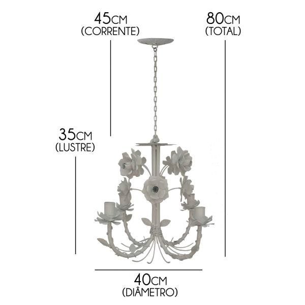 Luminária Artesanal de Teto de Metal Envelhecido para Salinha de Espera