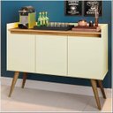 Ver imagem 2 de Buffet Gold 3 Portas 100% Mdp Perola Mel