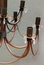 Ver imagem 4 de Lustre Dois Andares Decorativo para Iluminação de Sala Grande Moderna