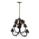 Ver imagem 4 de Lustre Artesanal Provençal Moderno para Quarto Pequeno Decoração - Verniz