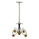 Ver imagem 3 de Luminária Ornamental de Flores Decorativa para Sala Pequena - Amarelo