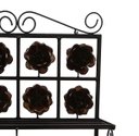Ver imagem 4 de Porta Copos E Escorredor De Pratos E Talheres Decorativo em Ferro - Verniz