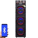 Ver imagem 1 de Caixa Som Amplificada Bluetooth 1500W Rms 3 Sub Mp3 Fm USB SD Aux LED Bivolt Amvox Aca 1515 Preta
